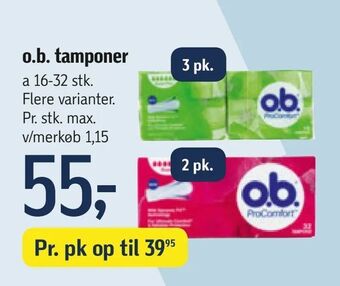 o.b. tamponer