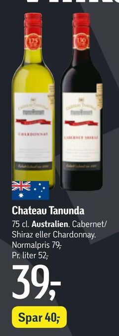 Føtex Chateau Tanunda tilbud