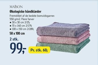 Økologiske håndklæder