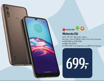 Føtex Motorola E6i tilbud