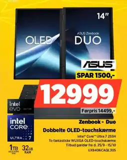 Power Asus Zenbook Duo tilbud