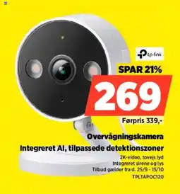 Power Tp-link Overvågningskamera tilbud