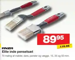 Bauhaus Anza elite inde penselsæt tilbud