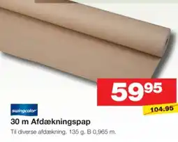 Bauhaus Swingcolor Afdækningspap tilbud