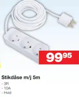 Bauhaus Stikdåse m/j 5m tilbud