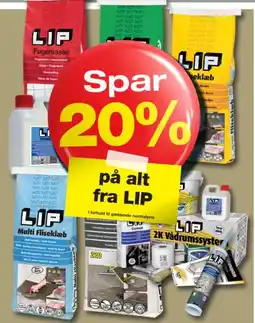 Bauhaus Lip alt fra lip tilbud