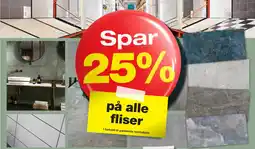 Bauhaus Fliser tilbud