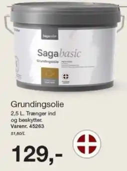 Harald Nyborg Saga basic Grundingsolie tilbud