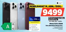 Power iPhone 18 Pro 256GB tilbud