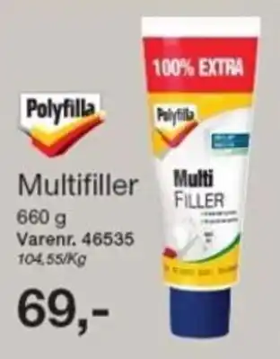Harald Nyborg Polyfilla Multifiller tilbud