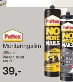 Harald Nyborg Pattex Monteringslim tilbud