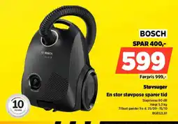 Power Bosch støvsuger tilbud