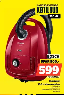 Power Bosch støvsuger tilbud
