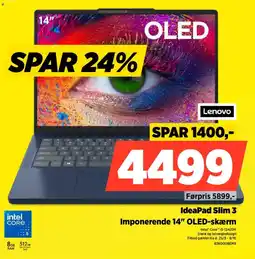 Power Lenovo IdeaPad Slim 3 tilbud