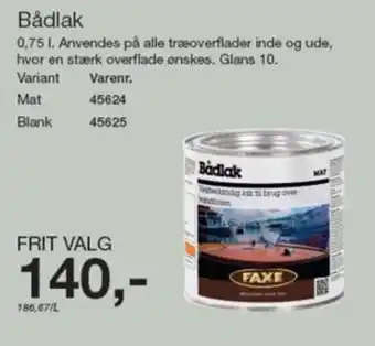 Faxe Bådlak