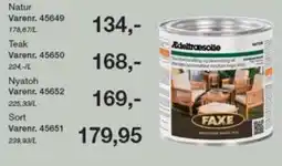 Harald Nyborg Faxe Adeltræssolie tilbud