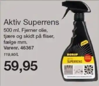 Harald Nyborg Borup Aktiv Superrens tilbud