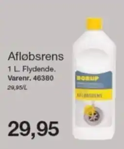 Harald Nyborg Borup afløbsrens tilbud