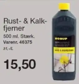 Harald Nyborg Borup rust- & kalk-fjerner tilbud