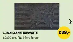 XL-BYG Clean Carpet Dørmatte tilbud