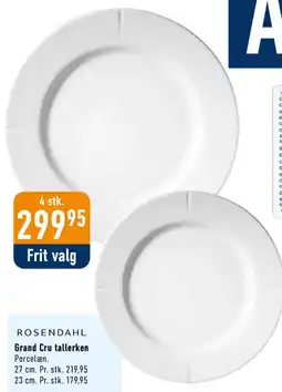 Imerco Rosendahl Grand Cru tallerken tilbud