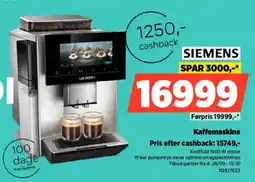 Power Siemens Kaffemaskine tilbud