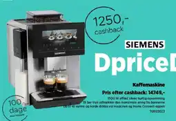 Power Siemens DpriceD Kaffemaskine tilbud