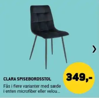 XL-BYG Clara spisebordsstol tilbud