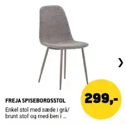 XL-BYG Freja spisebordsstol tilbud