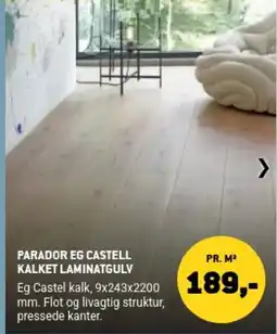 XL-BYG Parador Eg Castell kalket laminatgulv tilbud