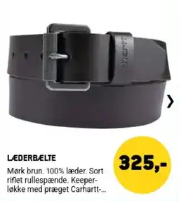 XL-BYG Carhartt Læderbælte tilbud