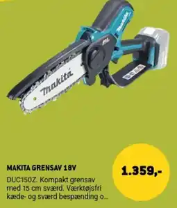 XL-BYG Makita grensav 18v tilbud