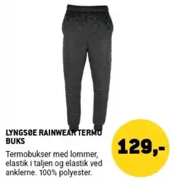 XL-BYG Lyngsøe Rainwear Termo Bukser tilbud