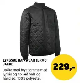 XL-BYG Lyngsø Rainwear Termo Jakke tilbud