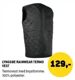 XL-BYG Lyngsøe Rainwear Termo Vest tilbud