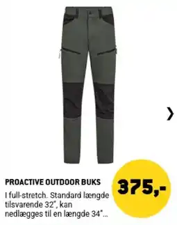 XL-BYG Proactive Outdoor Bukser tilbud