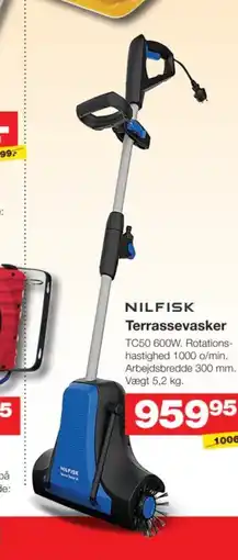 Bauhaus Nilfisk Terrassevasker TC50 tilbud