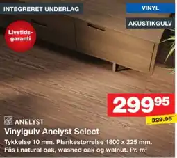 Bauhaus Anelyst Vinylgulv Anelyst Select tilbud