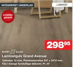 Bauhaus Berry Alloc Laminatgulv Grand Avenue tilbud