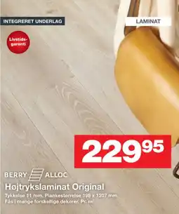 Bauhaus Berry Alloc Højtrykslaminat Original tilbud