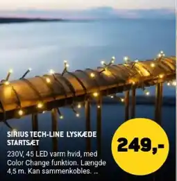 XL-BYG Sirius Tech-line lyskæde tilbud