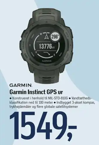 Garmin Instinct GPS ur