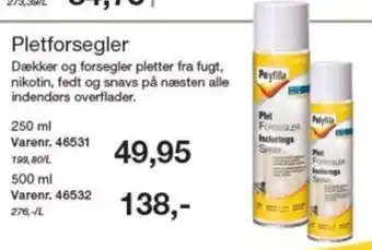 Harald Nyborg Polyfilla Pletforsegler tilbud