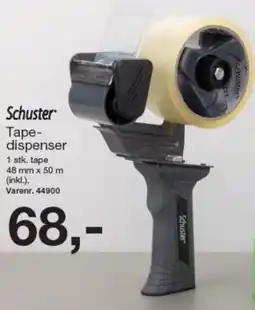 Harald Nyborg Schuster tape-dispenser tilbud