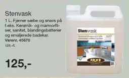 Harald Nyborg Faxe Stenvask tilbud