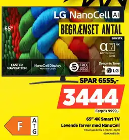 Power LG 65" 4K Smart TV tilbud