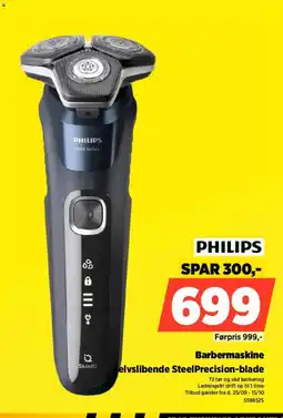 Power Philips barbermaskine tilbud