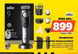 Power Braun skægtrimmer tilbud