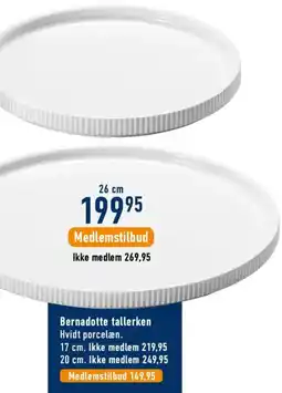 Imerco Bernadotte tallerken tilbud