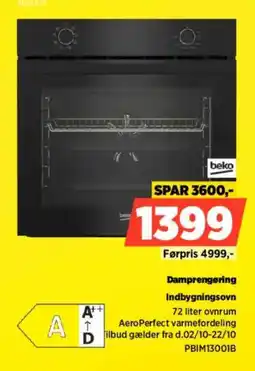 Power beko Damprengering Indbygningsovn tilbud